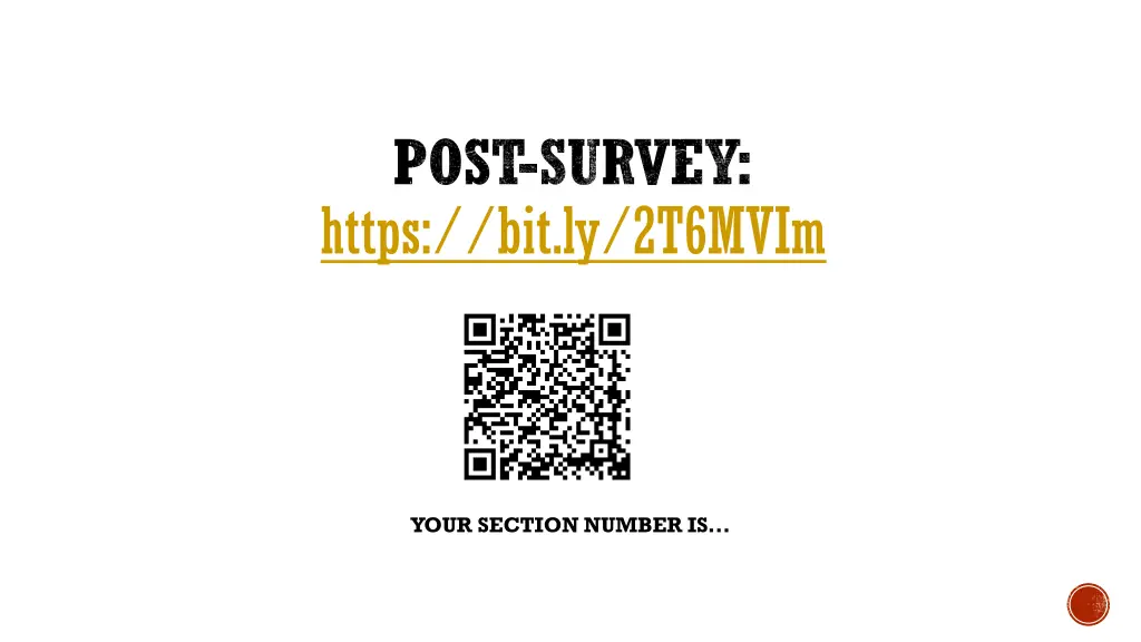 post survey https bit ly 2t6mvim