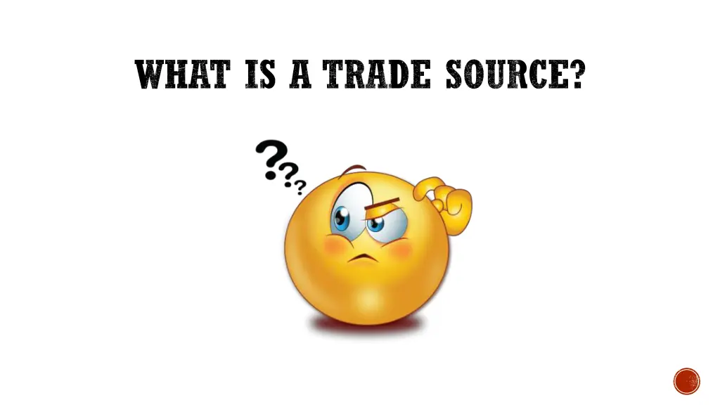 what is a trade source
