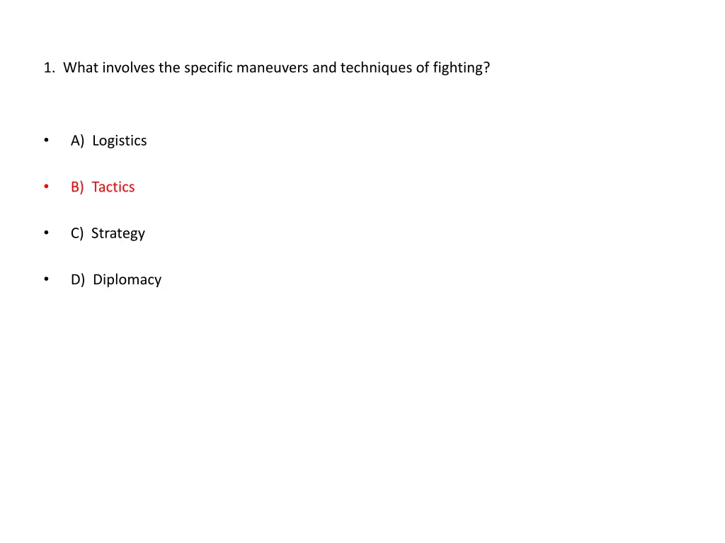 1 what involves the specific maneuvers