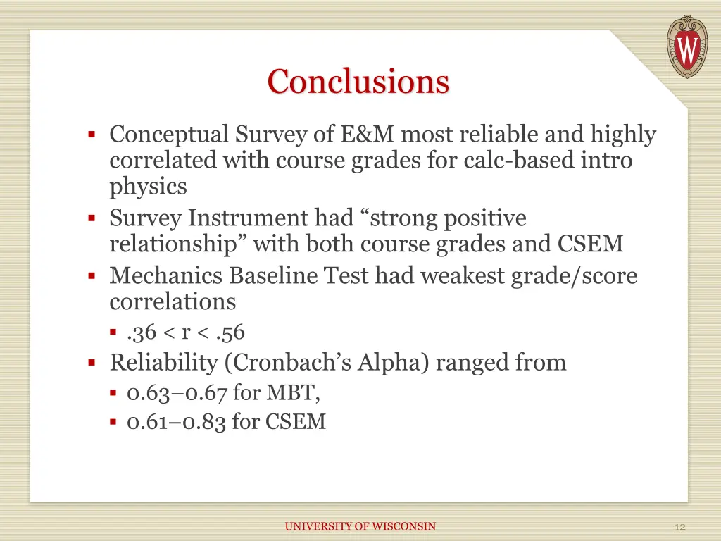 conclusions