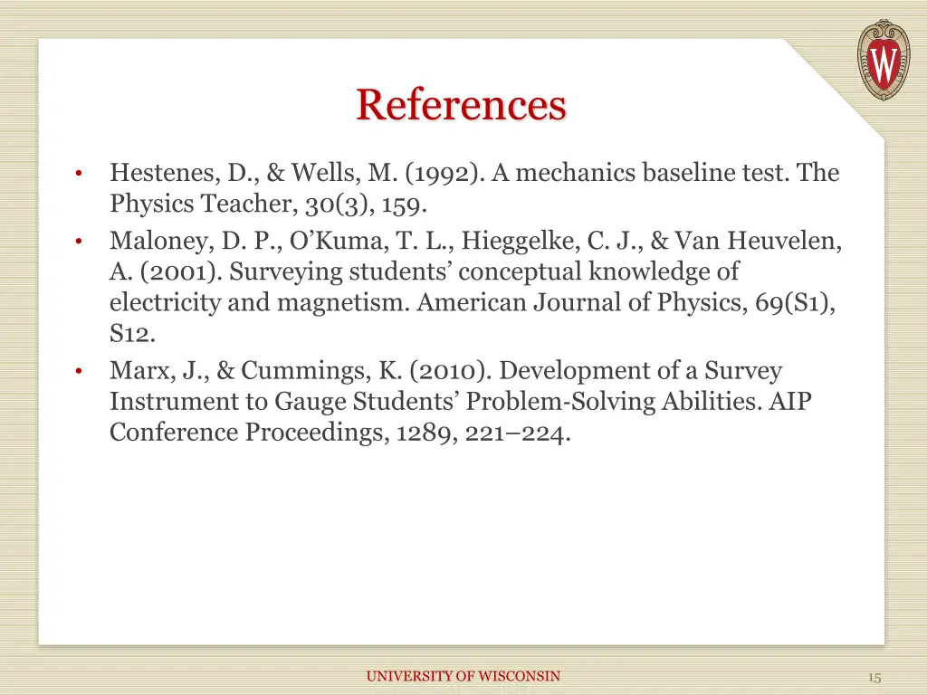 references