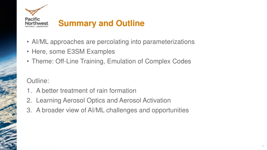 summary and outline