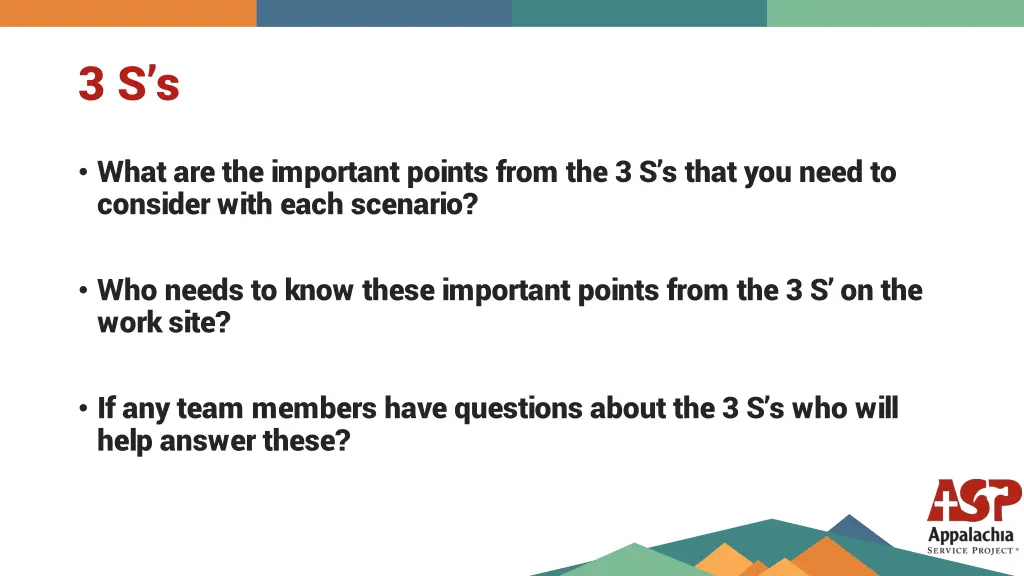 3 s s