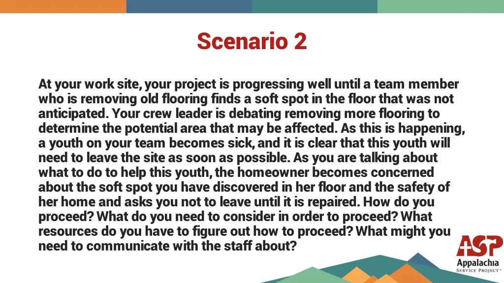 scenario 2