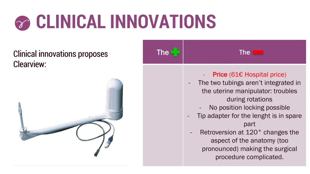 clinical innovations
