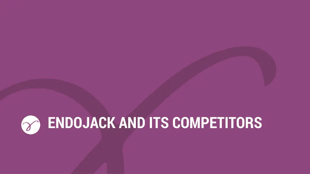 endojack and its competitors