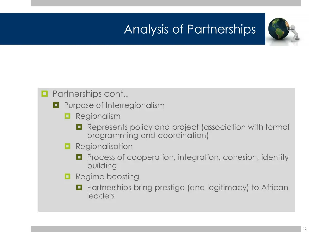 analysis of partnerships 1