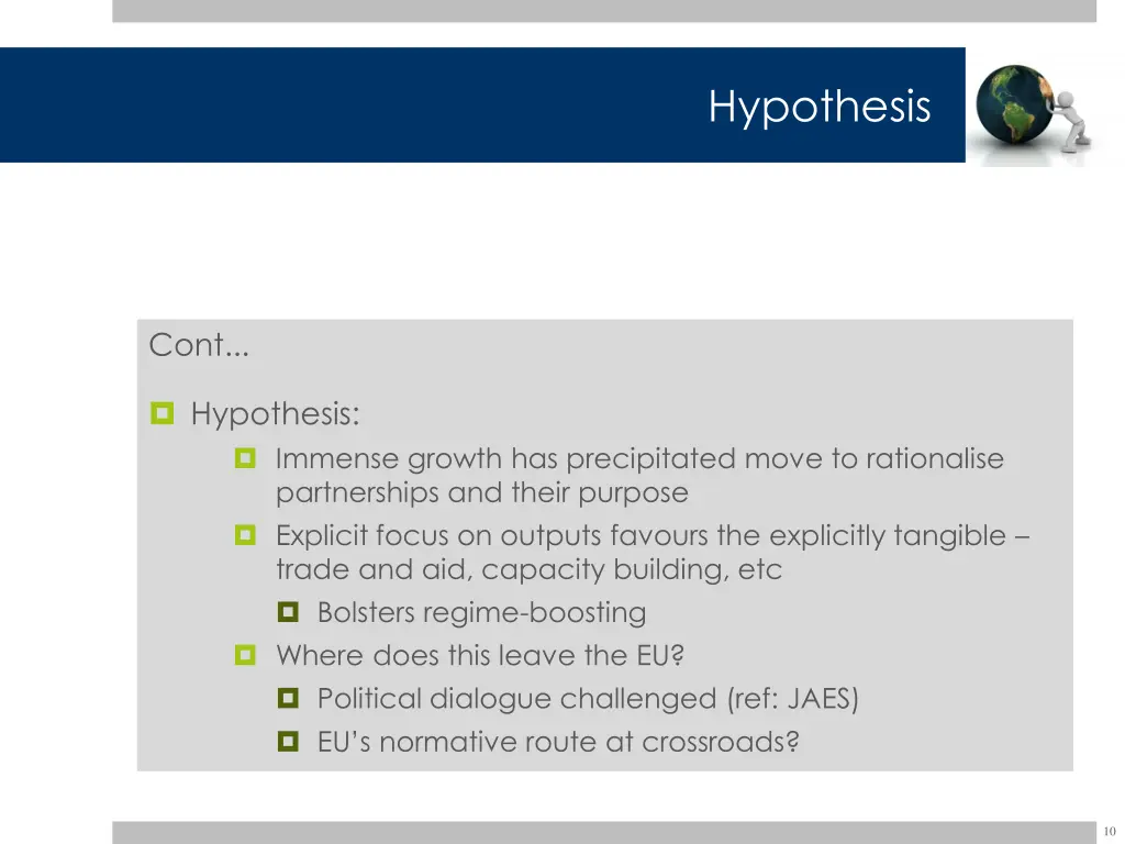 hypothesis 1