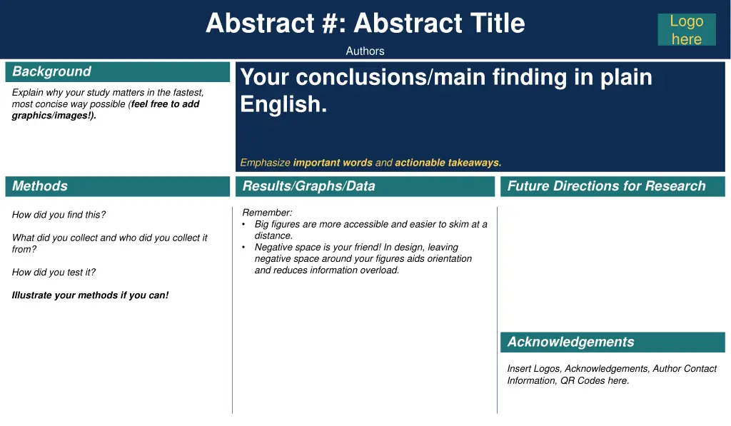 abstract abstract title authors your conclusions 1