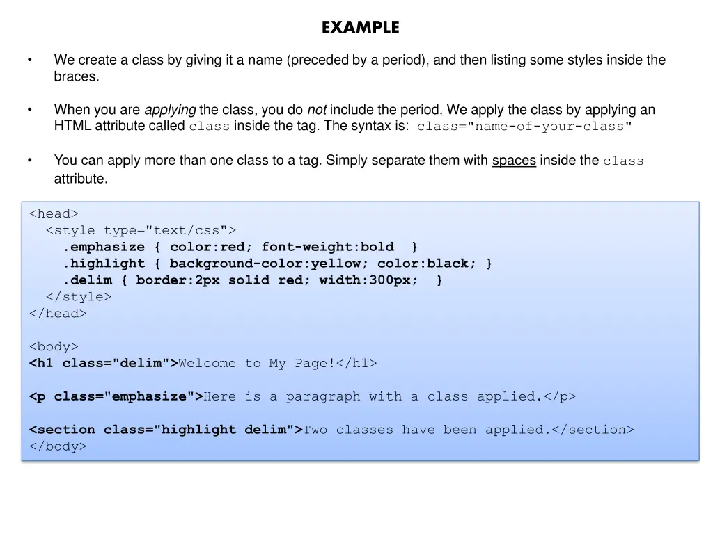 example