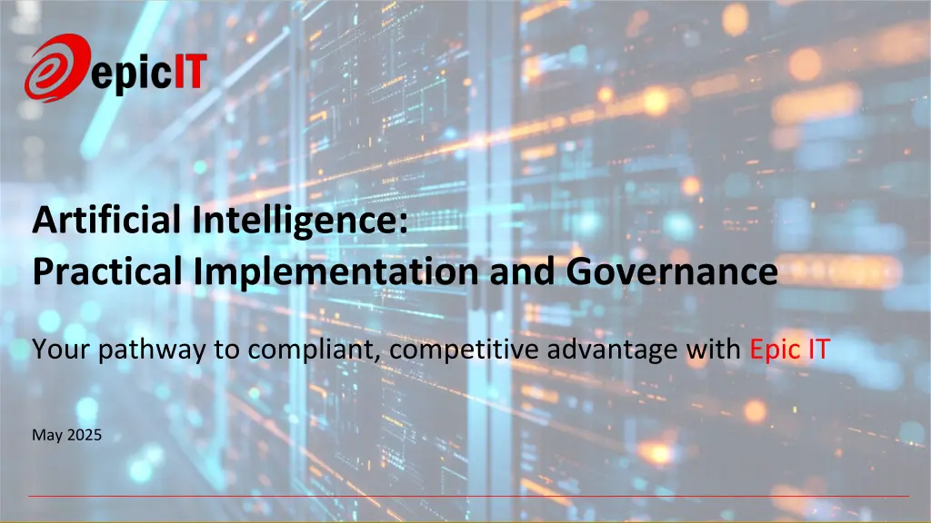 artificial intelligence practical implementation
