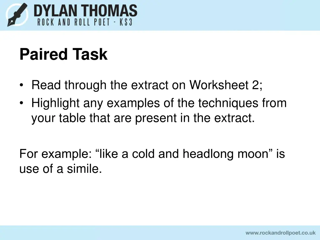 paired task
