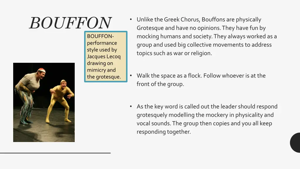 bouffon