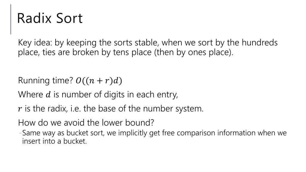 radix sort 1