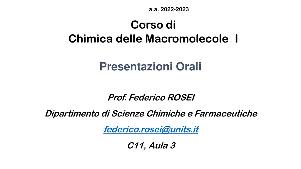 a a 2022 2023 corso di
