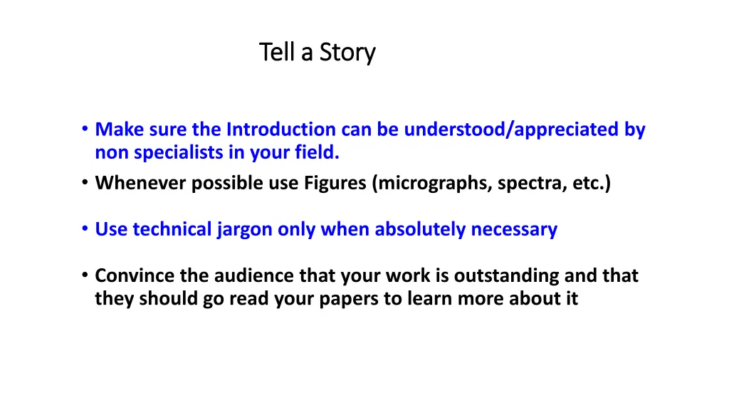 tell a story tell a story