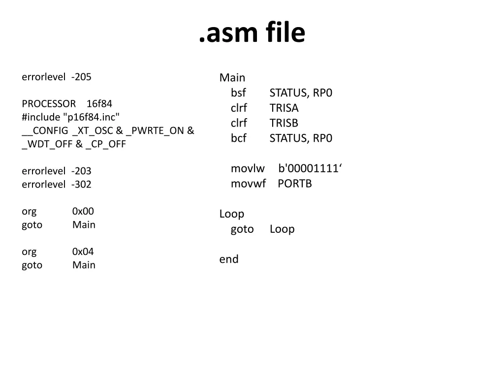 asm file