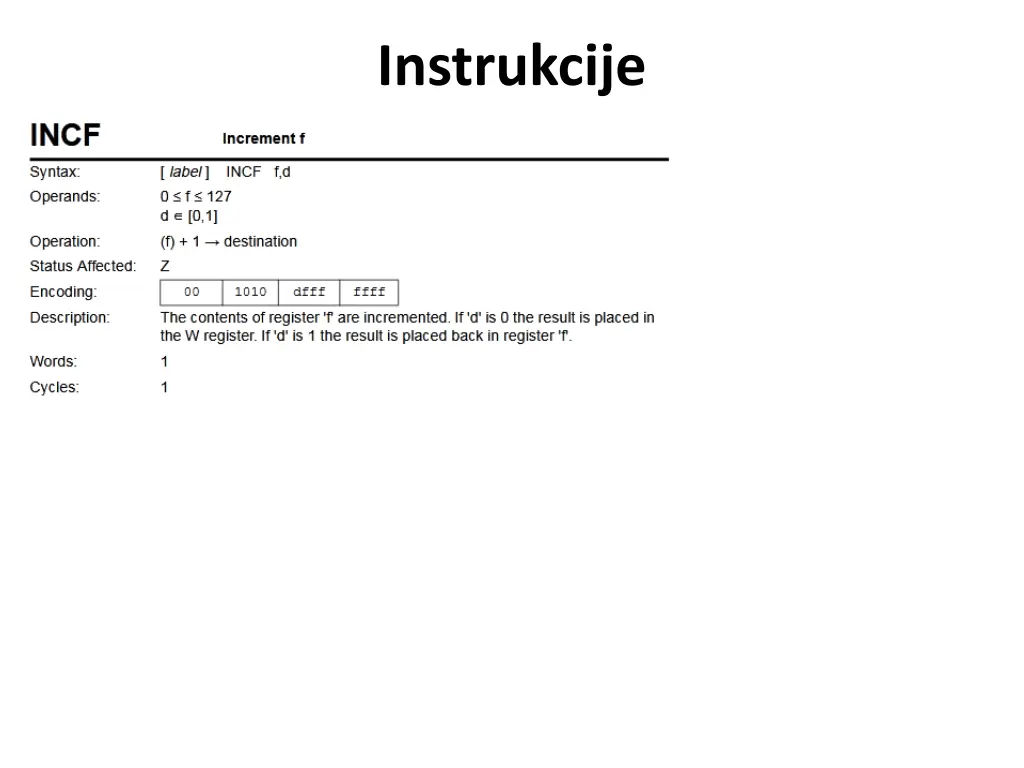 instrukcije 2