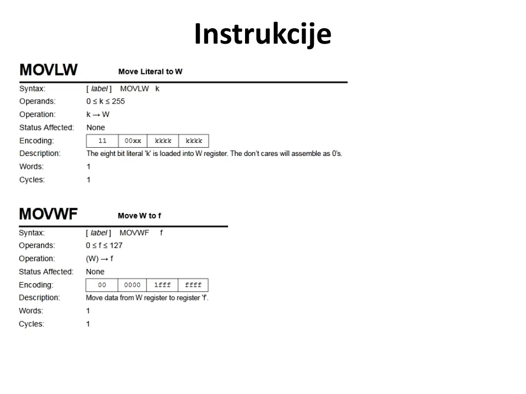 instrukcije 3