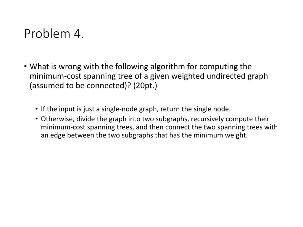 problem 4