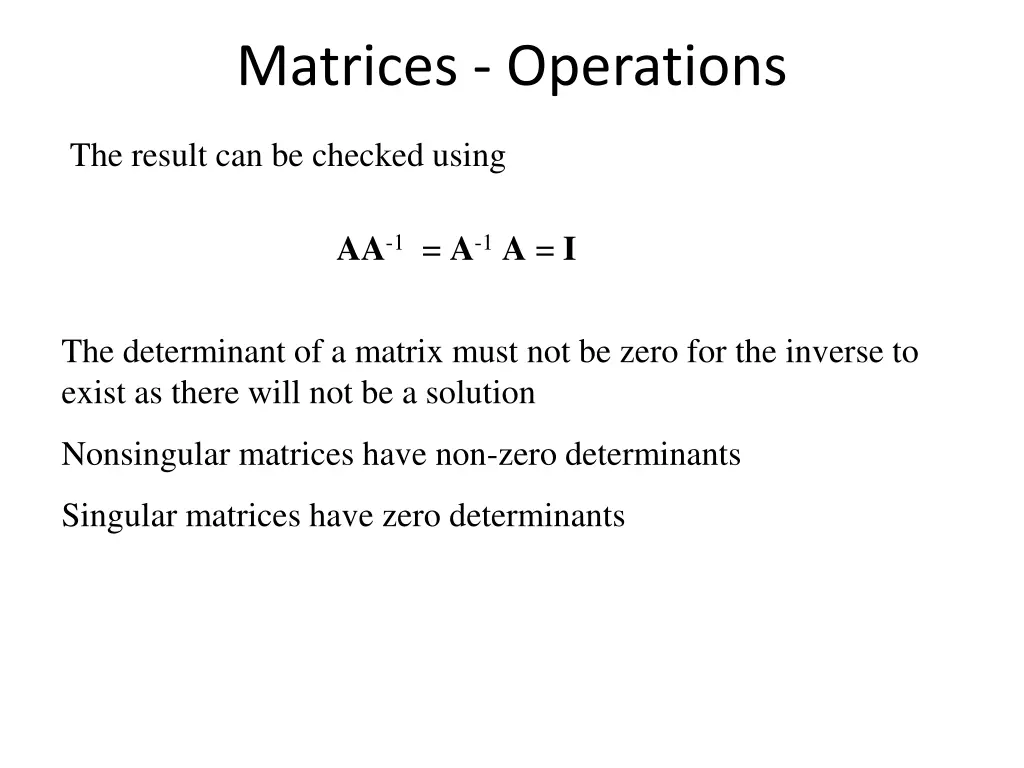 matrices operations 6