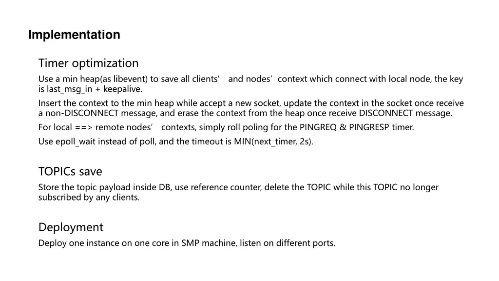 implementation 2