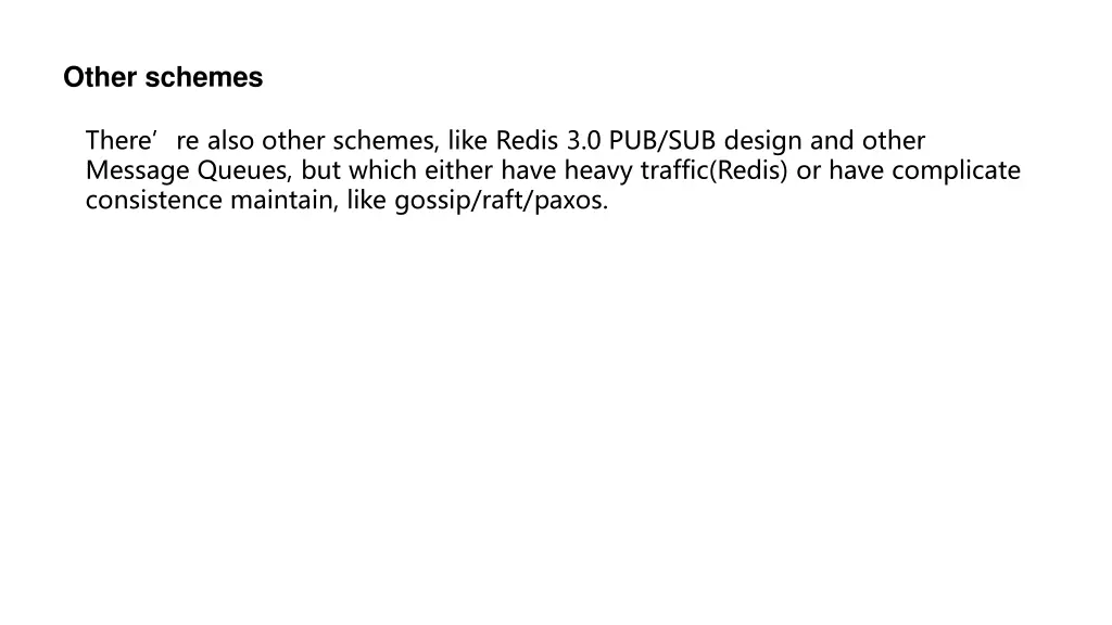 other schemes