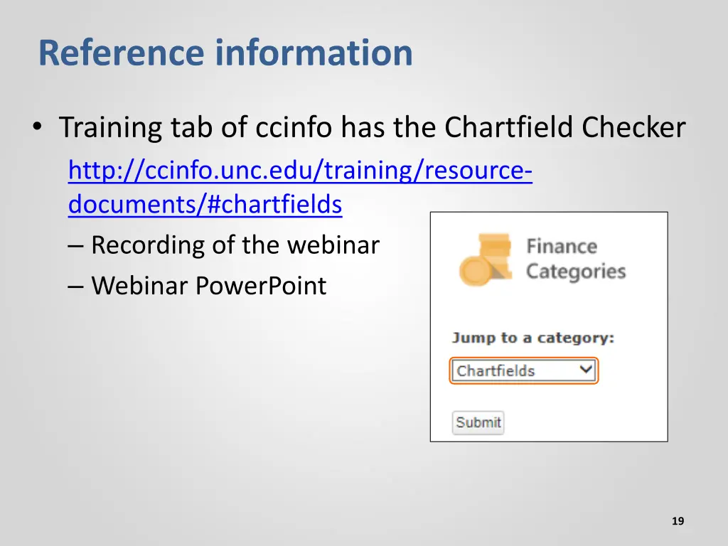 reference information