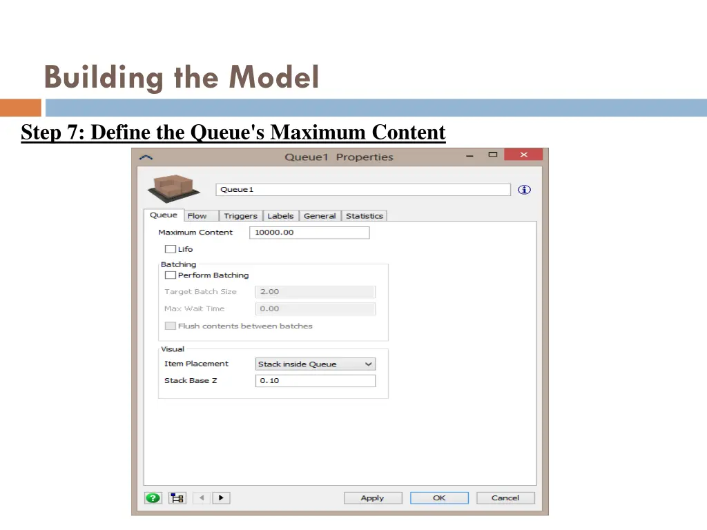 building the model 14