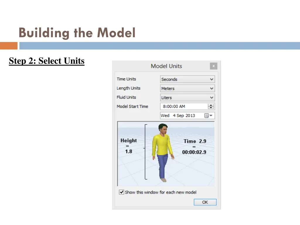 building the model 2