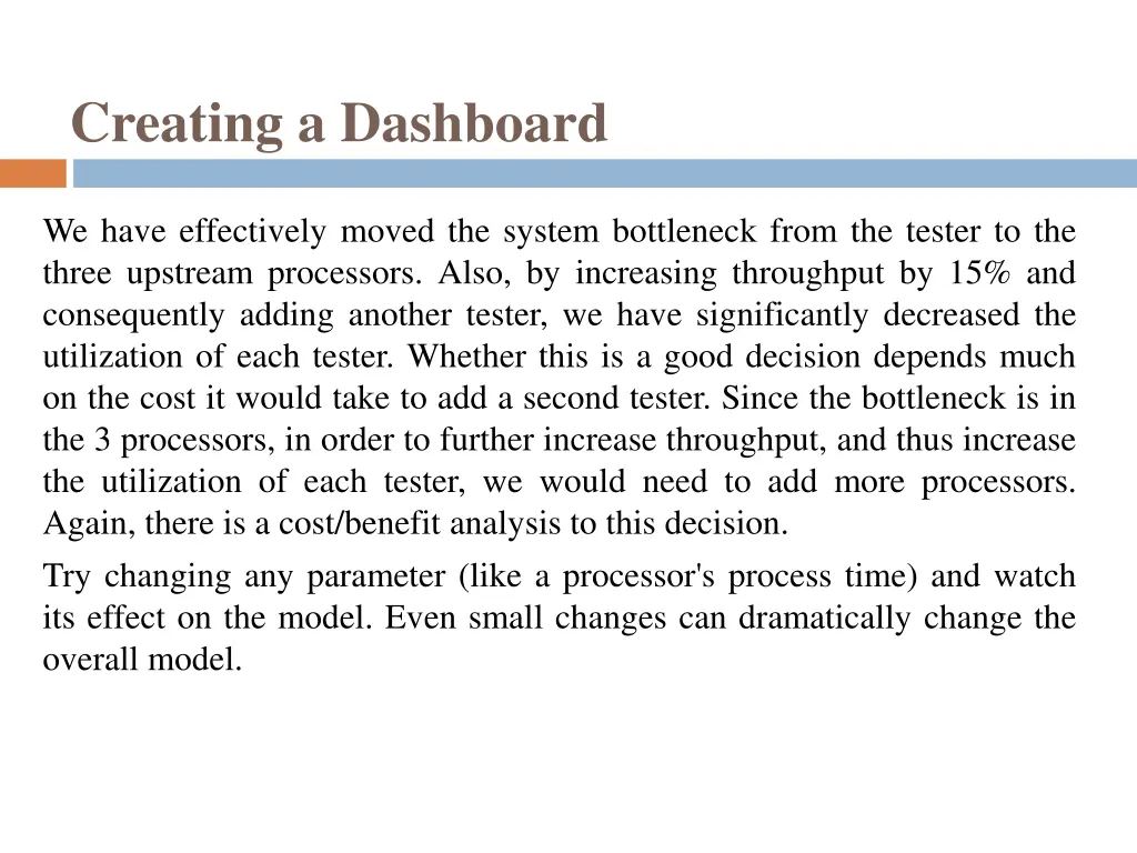 creating a dashboard 5