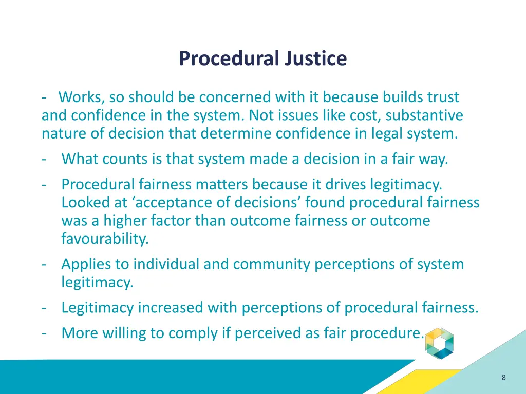 procedural justice