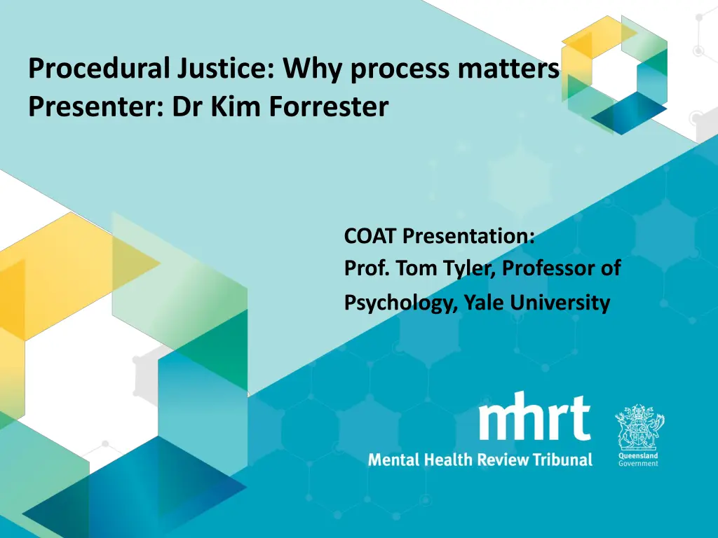 procedural justice why process matters presenter