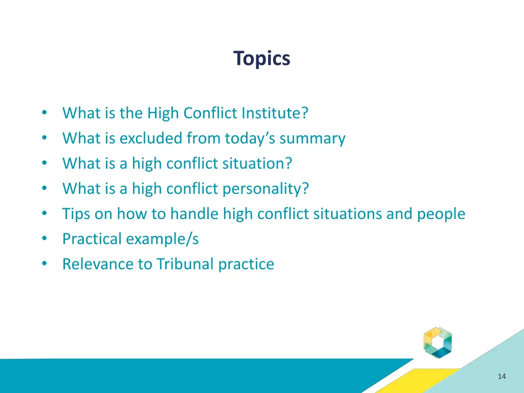 topics