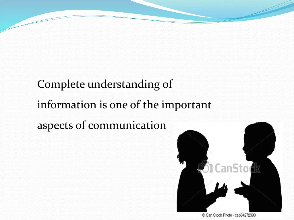 complete understanding of