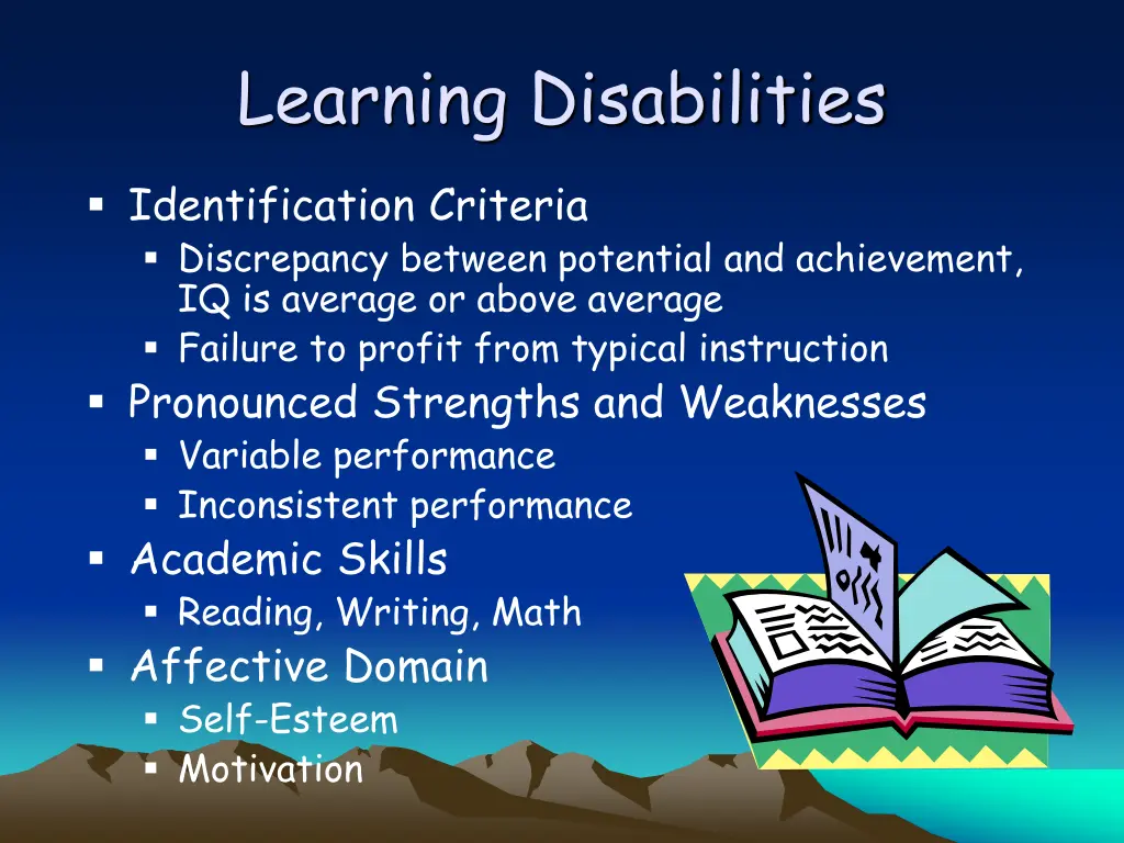 learning disabilities