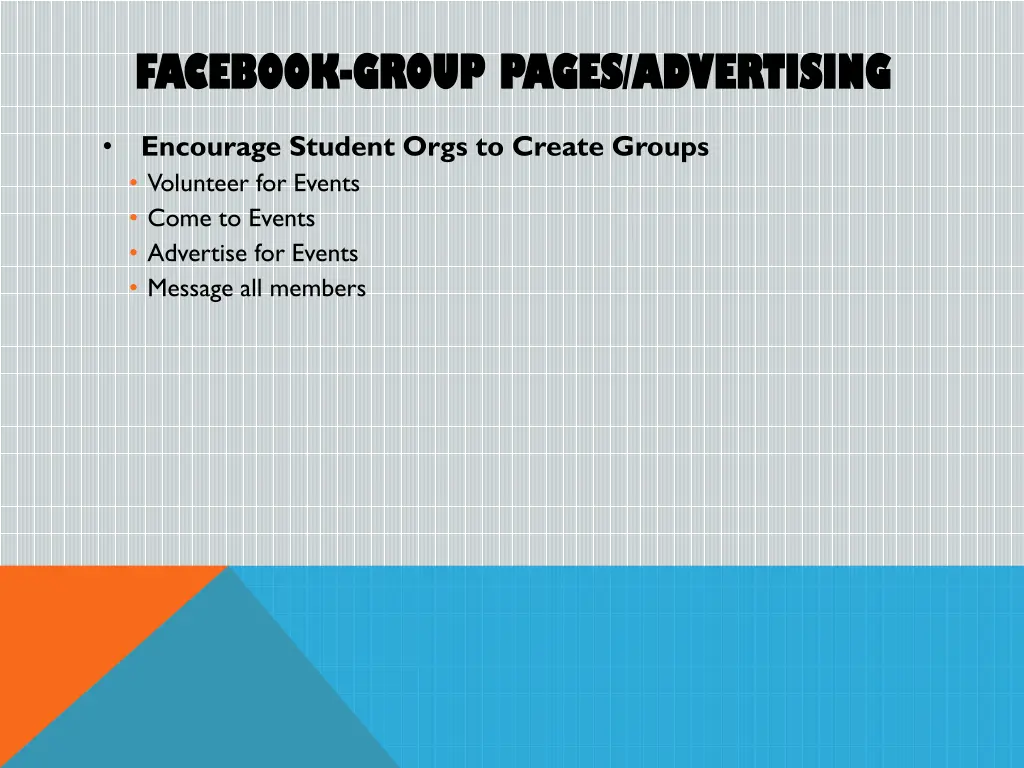 facebook facebook group pages advertising group