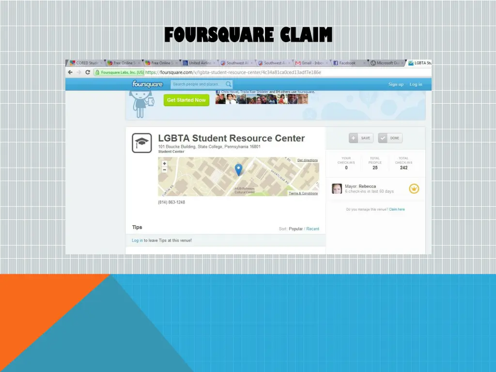 foursquare claim foursquare claim