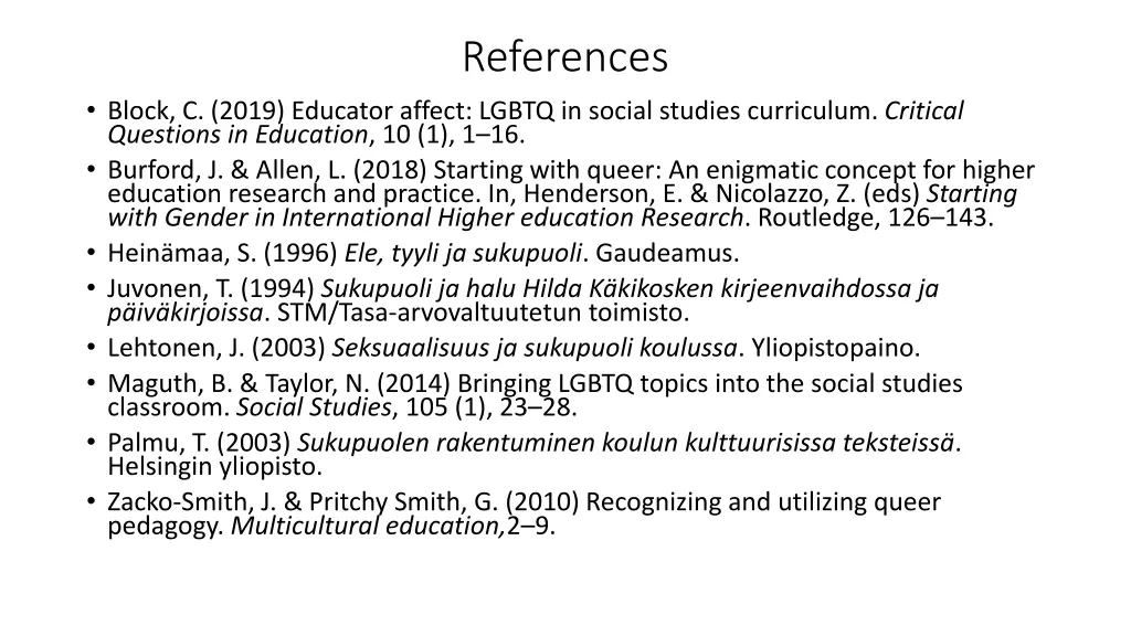 references