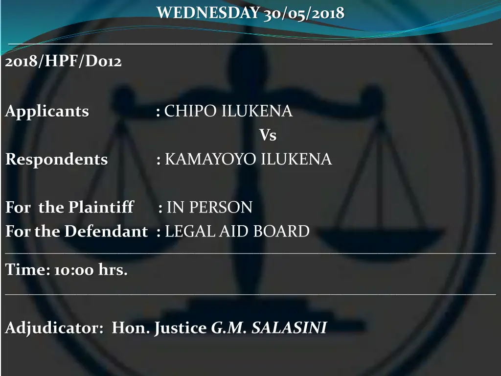 wednesday 30 05 2018 1