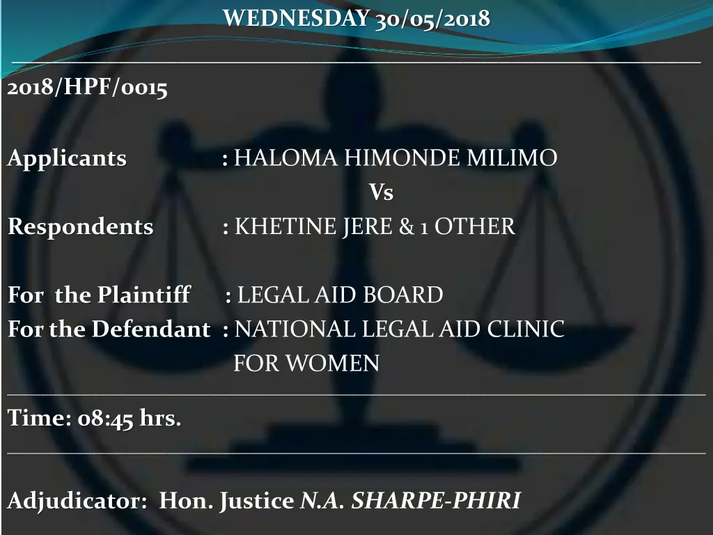 wednesday 30 05 2018 5