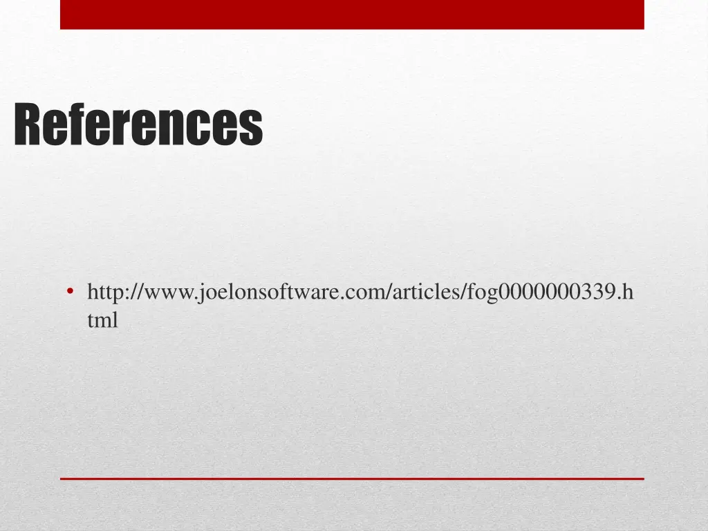 references