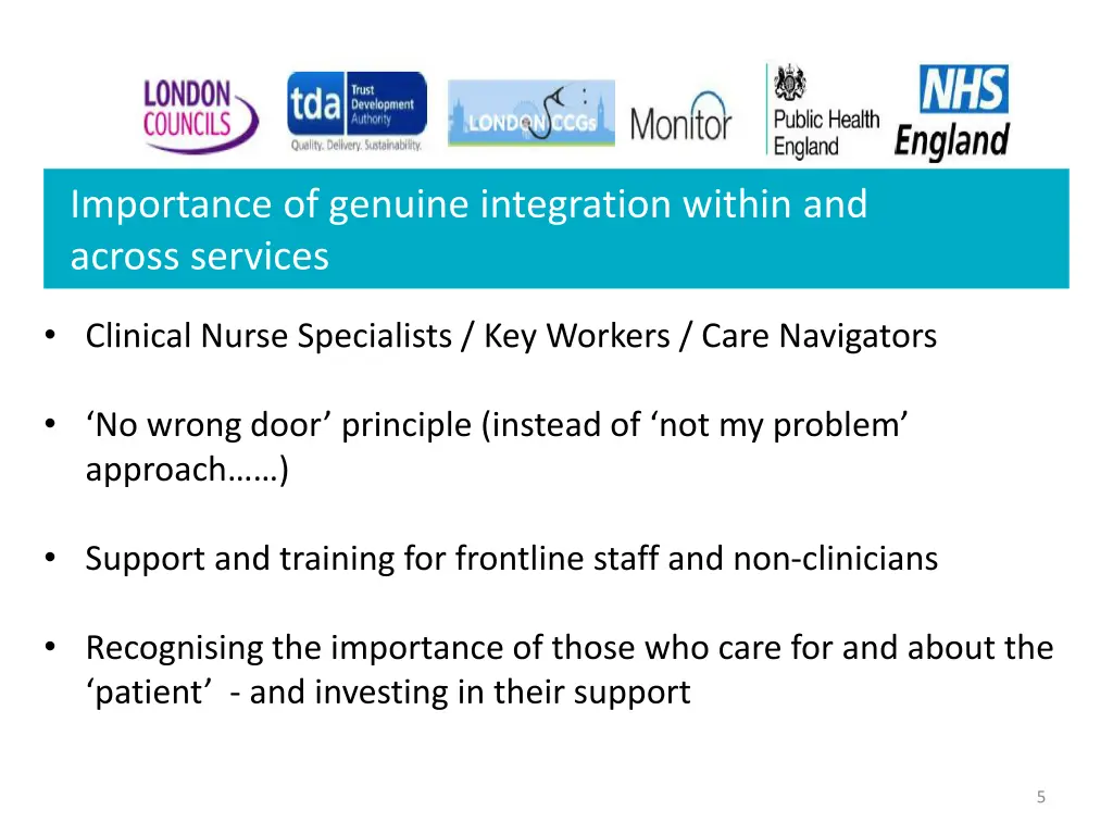 importance of genuine integration within