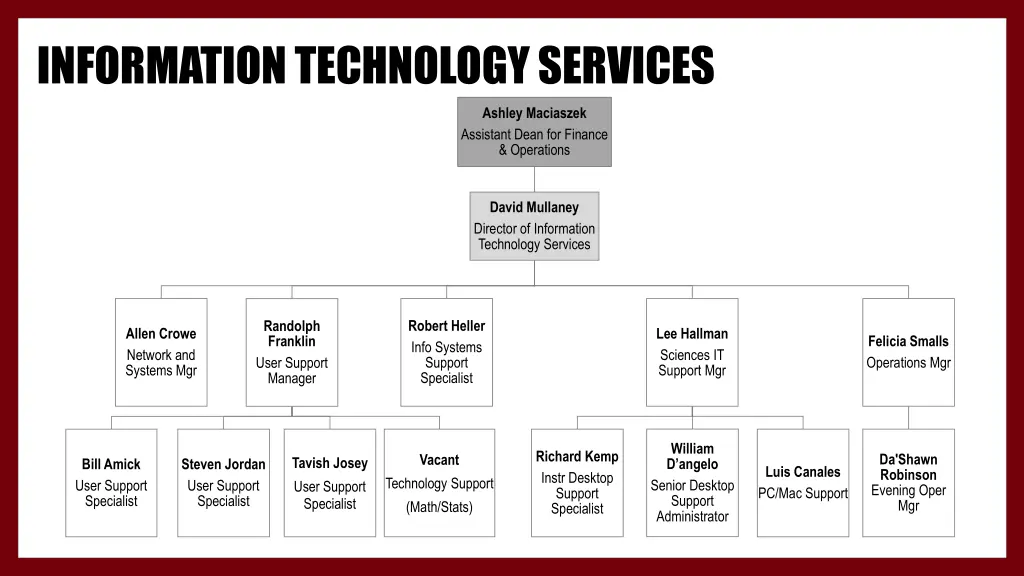 information technology services