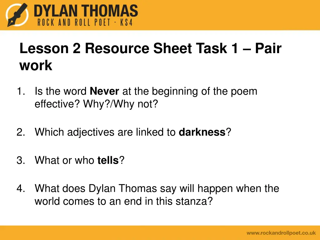 lesson 2 resource sheet task 1 pair work