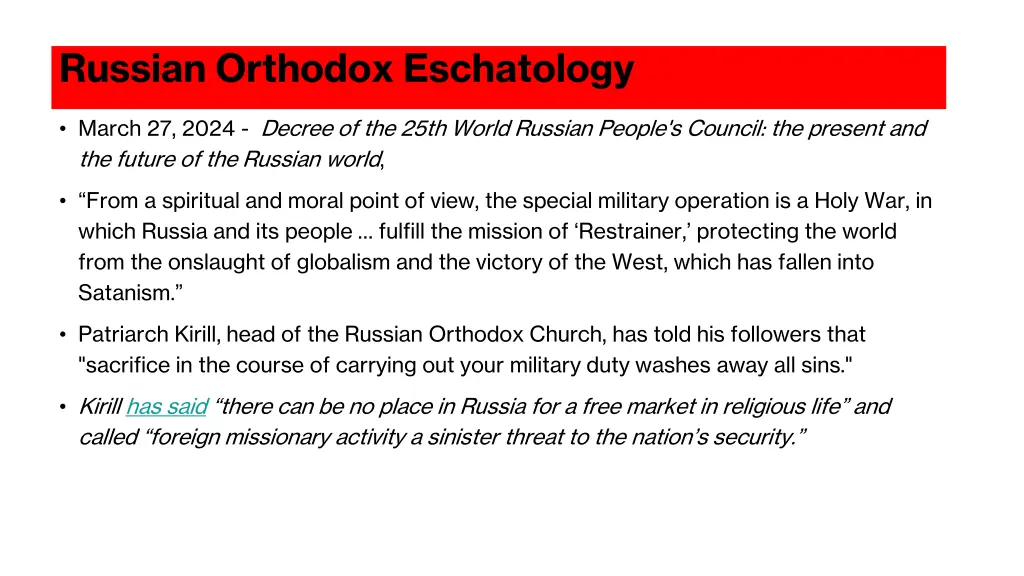 russian orthodox eschatology 1