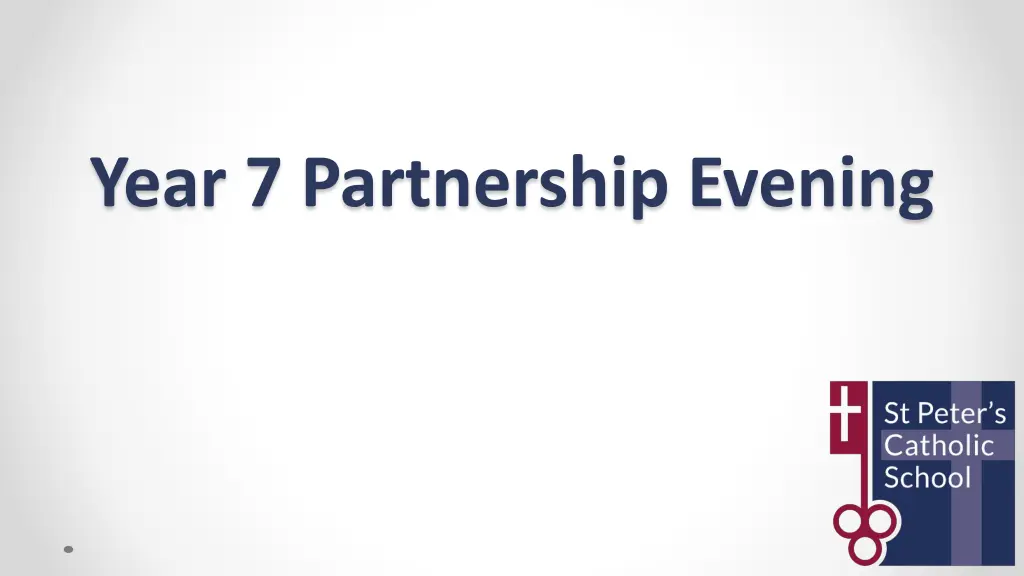 year 7 partnership evening