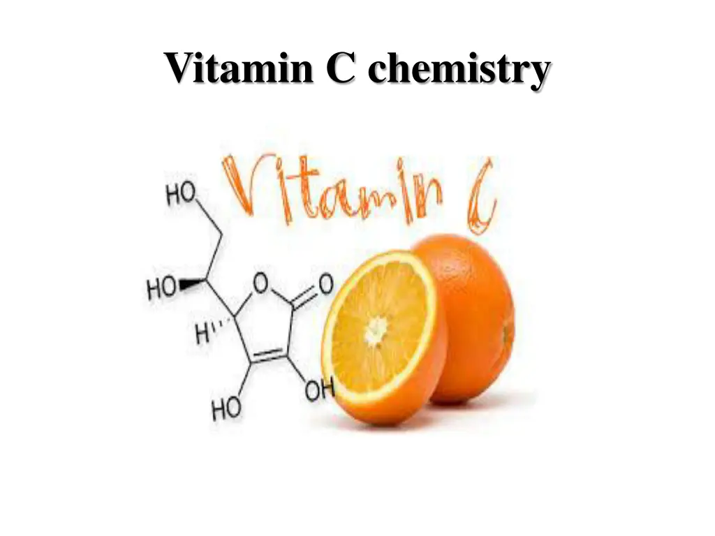 vitamin c chemistry