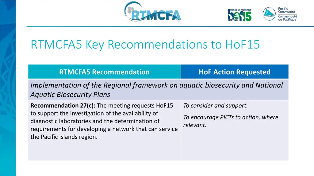 rtmcfa5 key recommendations to hof15 7