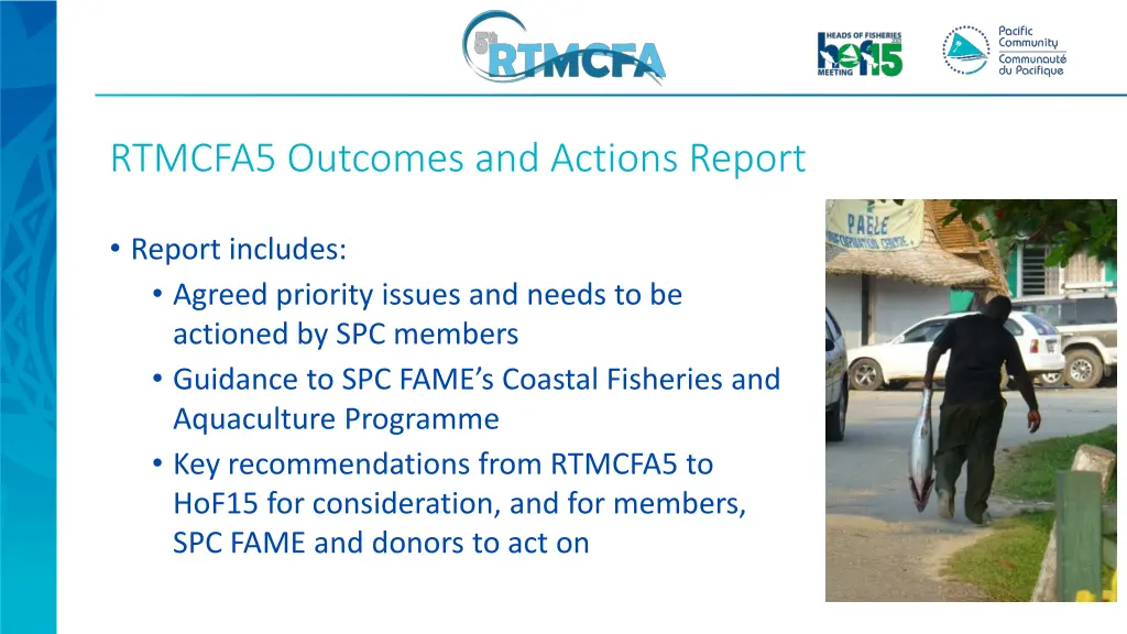 rtmcfa5 outcomes and actions report